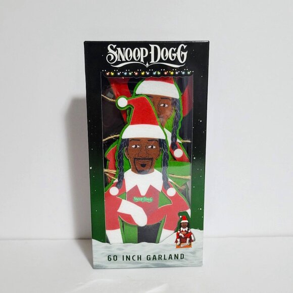 Snoop on the Stoop Snoop Dogg 60 Inch "Happy Holidaze" Christmas Garland - NIB - Picture 1 of 3